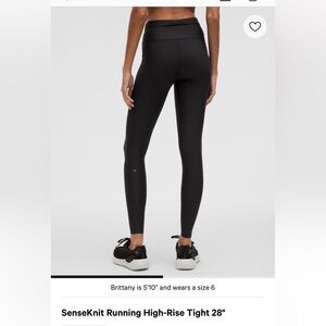 Lululemon SenseKnit Black Leggings